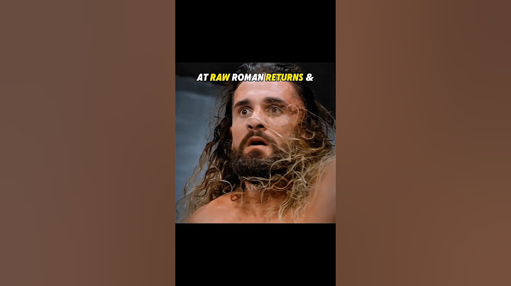 Roman Reigns Returns & Takes his Revenge from Seth Rollins 😈💀