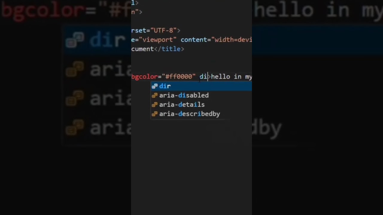 HTML tips and tricks