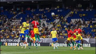 Résumé du match amical historique entre la Guinée 🇬🇳 et le Brésil 🇧🇷