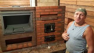 Баная печь с каминой топкой .Продолжение. Баная печь с каминой топкой .Продолжение.