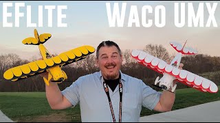 E-flite - Waco - UMX - Unbox, Radio Setup & Maiden Flights + NEW Transmitter?!?