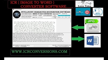 Image to Word Converter Software | Image To Word Converter Software For PC