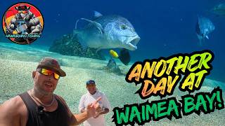 ANOTHER DAY AT WAIMEA BAY-PUFFAZ UNION STRIKES AGAIN!!!