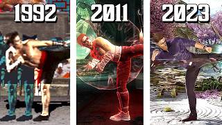 The Evolution Of Johnny Cages Shadow Kick 1992-2023