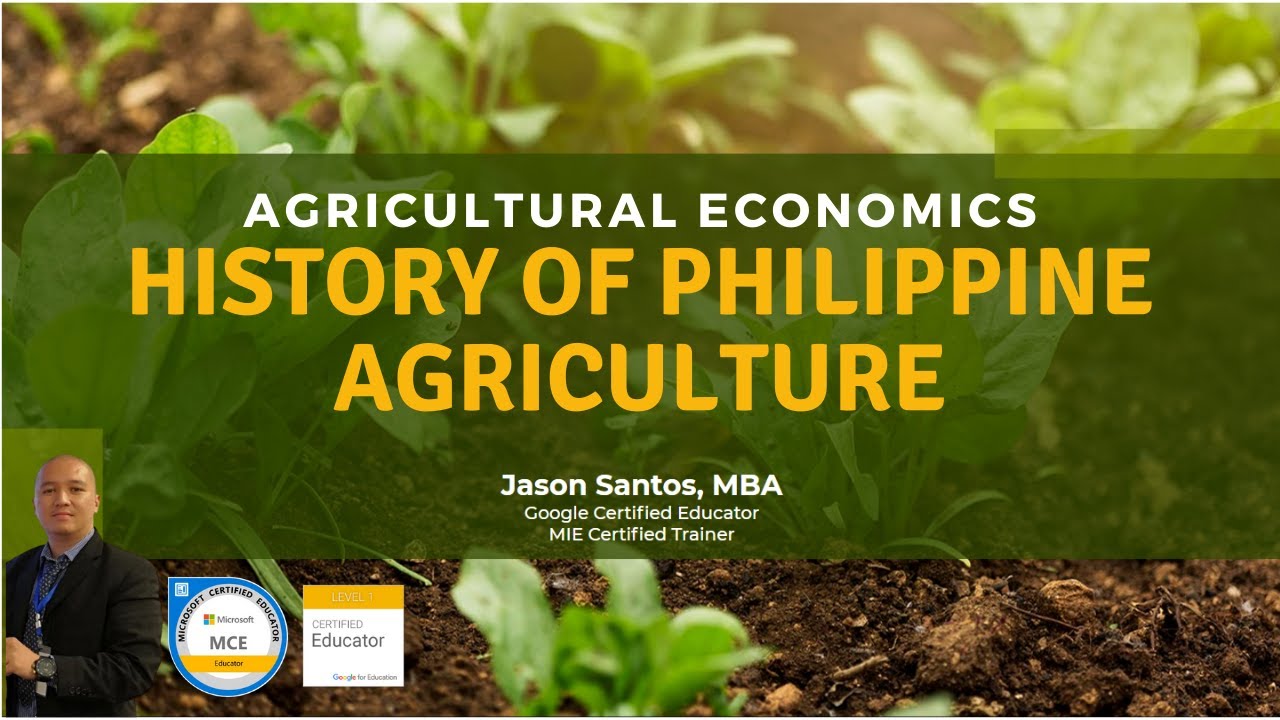 history of agriculture in the philippines essay