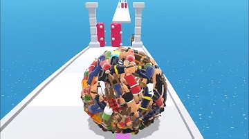 HUMANS ROLL 🙊🔥All Levels Gameplay Android, iOS