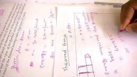 DOM-Numerical on Inertia Force in Flywheel-10 #machine #turning #moments #dynamics #flywheel #enrgy