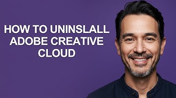 How to Uninslall Adobe Creative Cloud - KevinHowTo