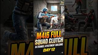 M416 Glacier 🔥 Full Squad 1vs4 Clutch/ Day 12 BGMI Sunc Montage/#ytshorts