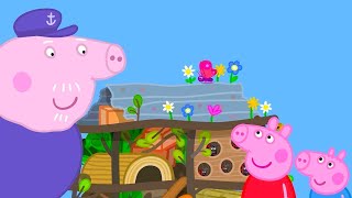 peppa pig learns about bugs and makes bug hotel peppa pig official full episodes