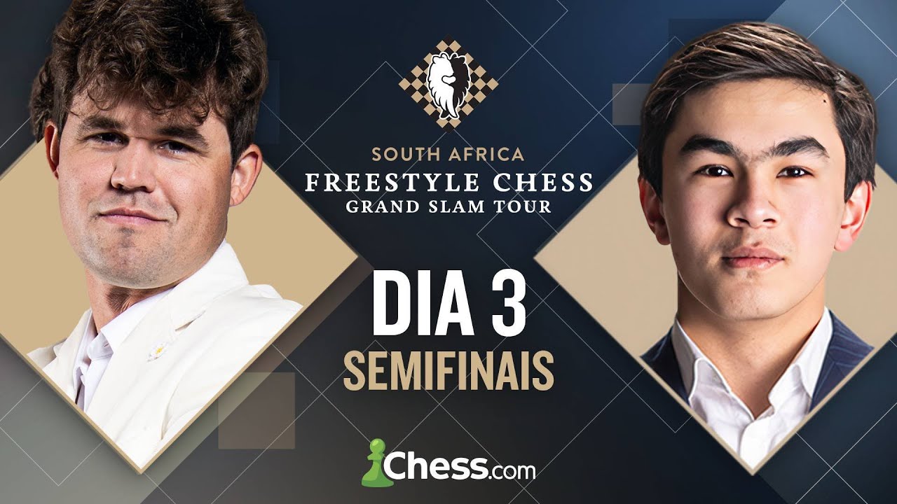 Carlsen x Sindarov - O Número 1 do mundo enfrenta a nova Sensação nas Semifinais do Freestyle Chess