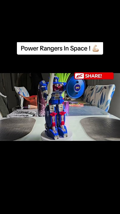 Dx Astro Megazord Power Rangers In Space 😍⚡🌎🚀 #mmpr #powerrangers #inspace #megazord #bandai