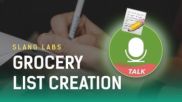 Ordering entire Grocery List in one go using Voice | Slang Labs