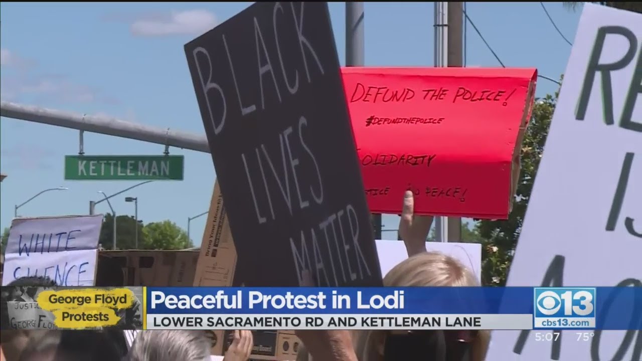 Peaceful Protests In Lodi