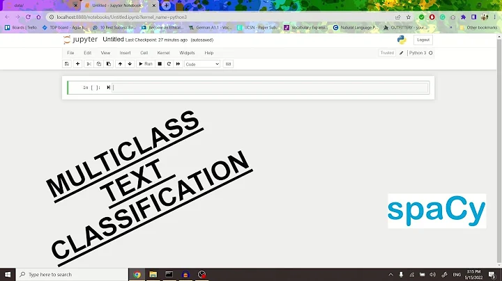 How to do Multiclass text classification with Spacy on Custom Dataset?