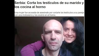 Corta con una motosierra los testículos de su marido y los cocina