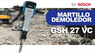 Martillo demoledor Bosch GSH 27 VC