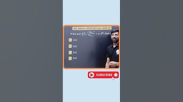 🚀 JEE Mains 2025 PYQs You Must Solve! on binomial theorem #jeemains #pyq #jee