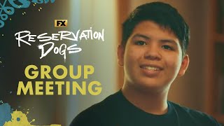 Cheese's First Group Meeting - Scene | Reservation Dogs | FX