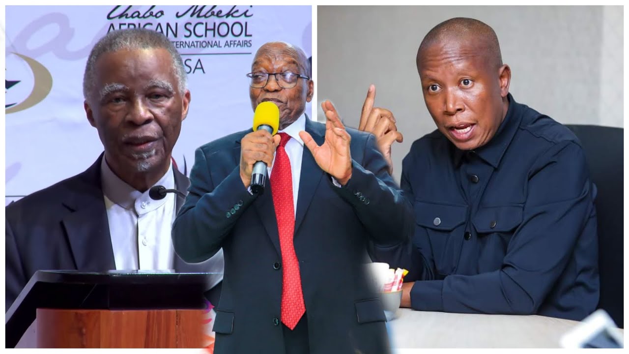 Julius Malema & Thabo Mbeki speak about Jacob Zuma and MK Party.