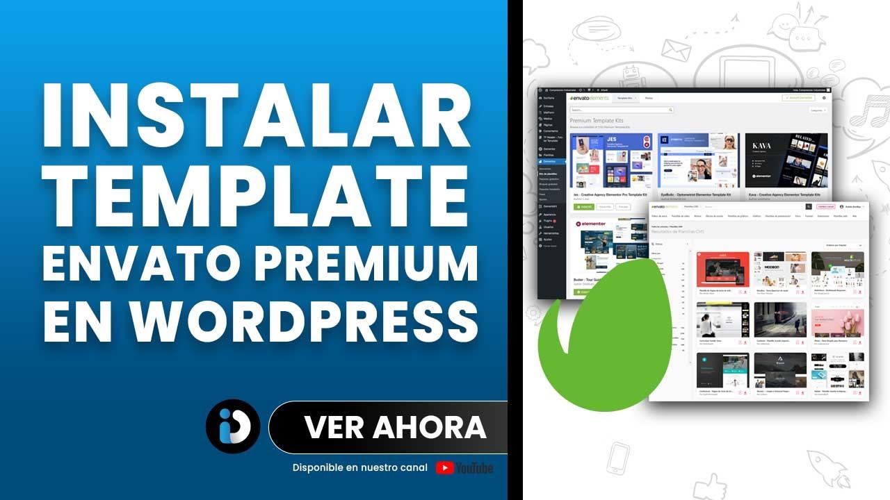 Instalación y configuración plantilla premium Envato Elements 2023 (Actualizado)