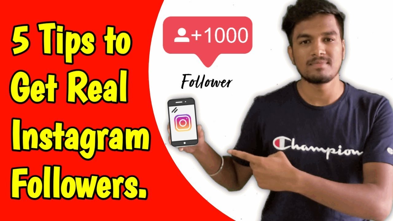 5 Real Ways to get Instagram Followers 2019 500 Follower Every Hour