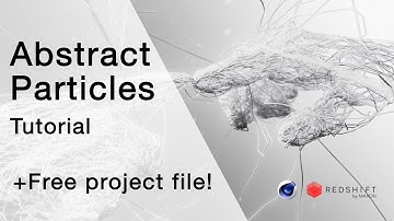 Abstract Particles Tutorial 〡Cinema 4D 2024.4 + Redshift 〡in 1,5 minutes!