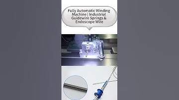 Fully Automatic Winding Machine | Industrial Guidewire Springs & Endoscope Wire