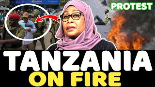 видео: Президент Танзании Самия Сулуху вынужден скрываться — вспыхивают массовые протесты! картинка: Президент Танзании Самия Сулуху вынужден скрываться — вспыхивают массовые протесты!