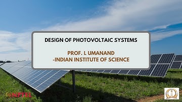 PV00: Intro Design of photovoltaic systems