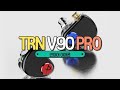 TRN V90 PRO 2DD 4BA 메탈 인이어 이어폰