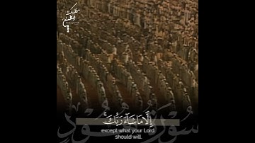 تلاوة تقشعر لها الأبدان 🤍 ﴿وَأَمَّا الَّذِينَ سُعِدُوا فَفِي الْجَنَّةِ﴾ الشيخ سعود الشريم 🕋🕊️