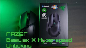 Unboxing Razer Basilisk X Hyperspeed | Short 4K