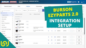 How to integrate with Burson EzyParts 2.0
