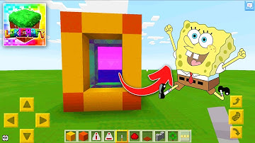 How to Make Portal to SPONGE BOB WORLD in LOKICRAFT