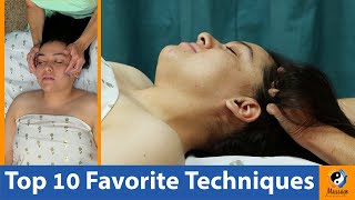 Top 10 Favorite Massage Techniques