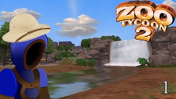 MOUNTAINS AND WATERFALLS! :: Zoo Tycoon 2: Creative Zoo :: 1