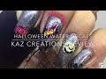 Halloween water decals from Kaz creations