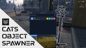 Cats Object Spawner [ESX / QB / QBOX]