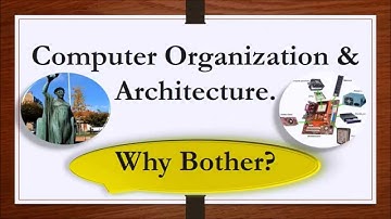 Computer Organization and Architecture Lesson 2 - Why Learn?