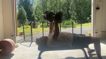 Day 62: Can a lazy 48 year old get back in shape? #benchpress