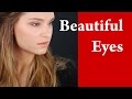 How to make eyes wider and apply cream blush on cheeks