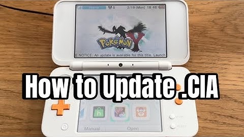 How to update imported games on your modded 3ds!
