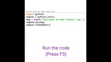 Python Text to Speech in 30 seconds | Turn text to speech #python #shorts #pythonlovers #text2voice