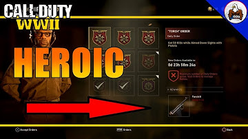 6/2 Daily Weapon Order for Heroic Torch II Pistol -  CoD WW2
