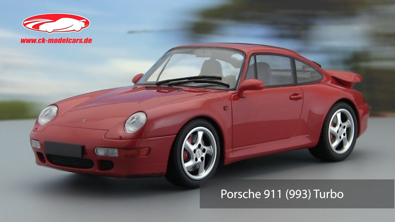 Minichamps 1:18 Porsche 911 (993) Turbo year 1995 guards red