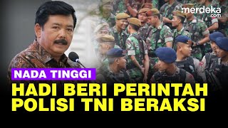 Nada Tinggi Menko Hadi Geram Judi Online, Beri Perintah Polisi TNI Beraksi