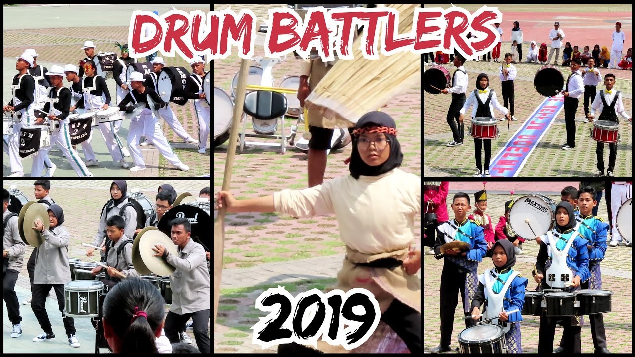 BEST Performance of Each DRUM BATTLERS !! Batam - Indonesia Open Marching Band Championship 2019