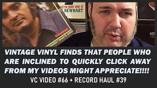 Cool Vintage Records Haul: Vinyl Community Video #66 + Record Haul #39