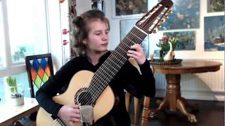 S.L. Weiss - Prelude in E minor from Sonata 34 (ten-string guitar version)